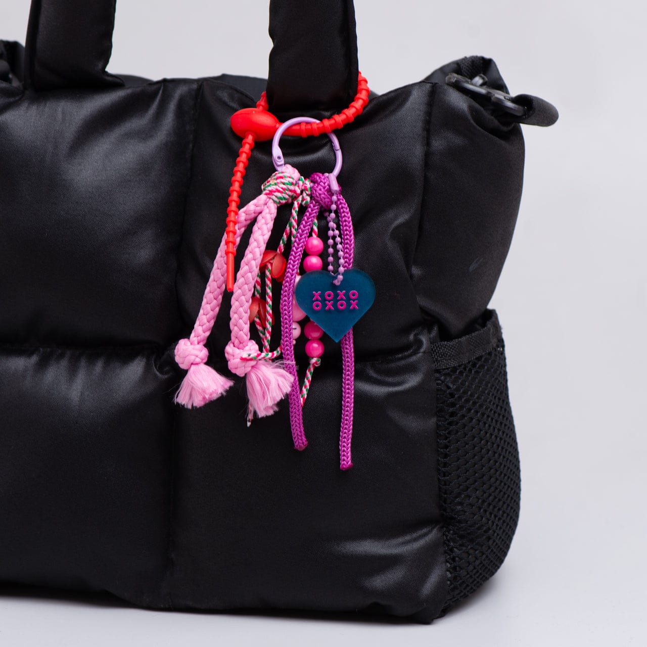 Adorable Projects Official Bag Charm Loubella Bag Charm Colorblock