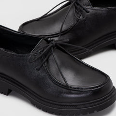 Adorable Projects Official Oliviary Oxford Genuine Leather Black