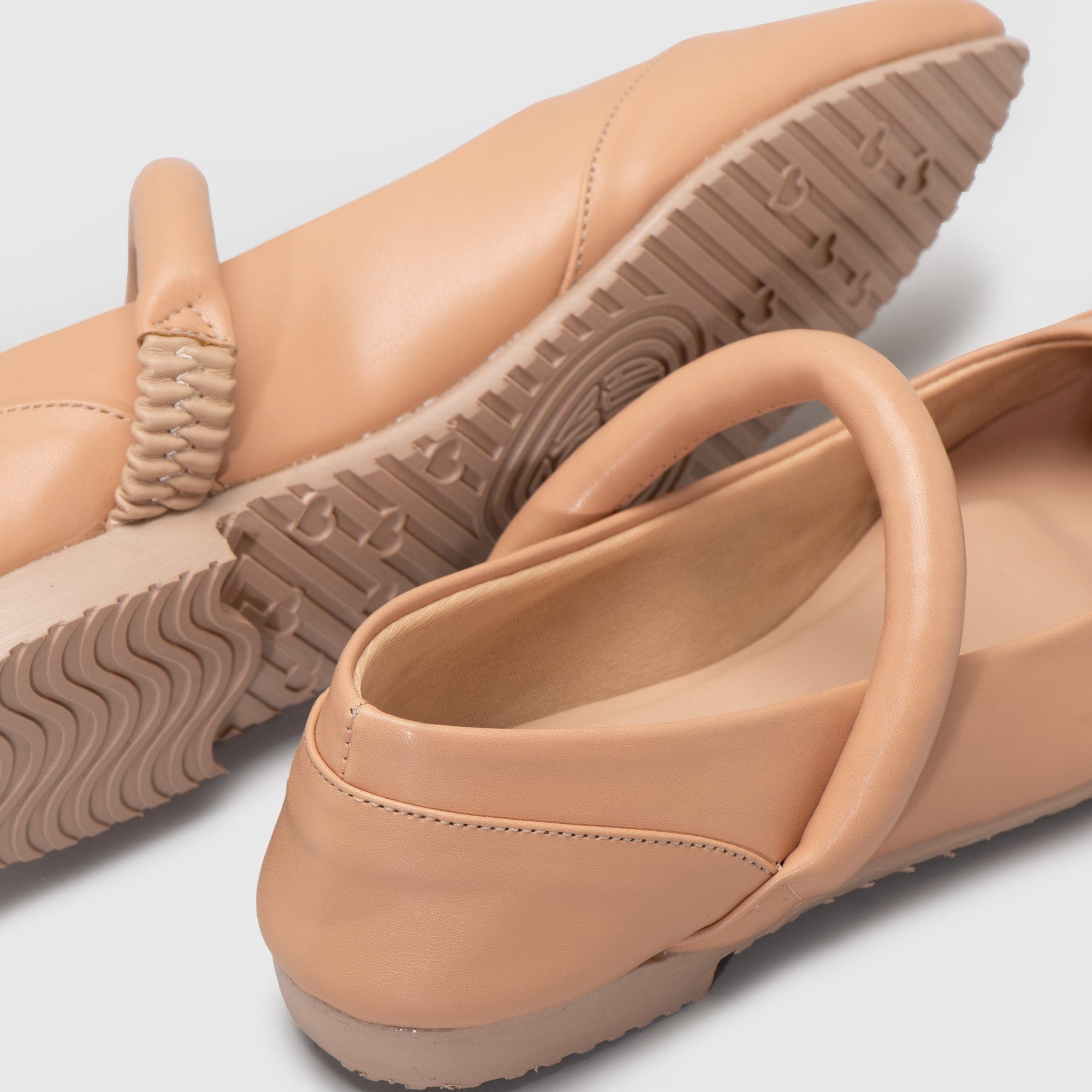 Adorable Projects Official Ballet Flatshoes Tiana Flat Shoes Nude