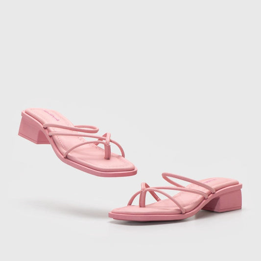 Adorable Projects Official Heels Zirha Heels Pink