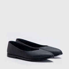 Adorable Projects Flat shoes 35 / Black Donetti Point Flat Black