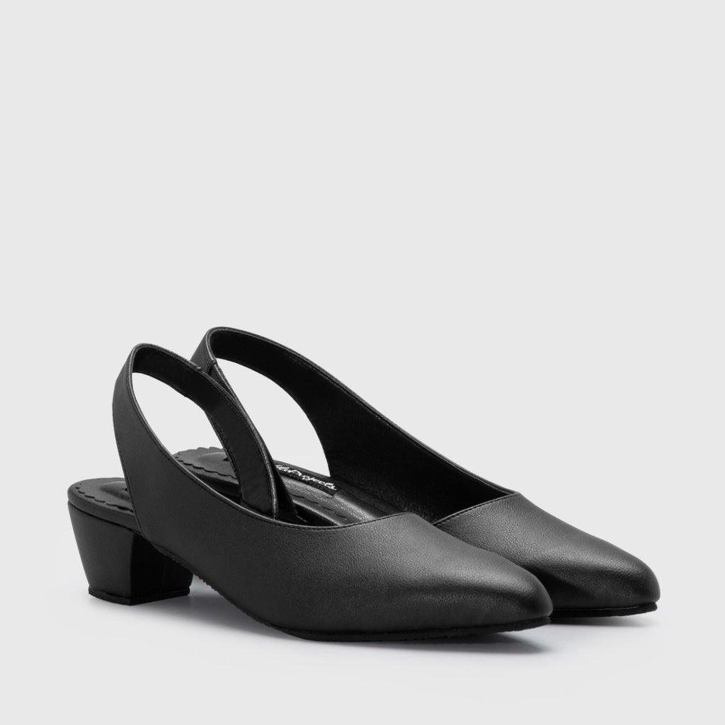 Adorable Projects-Dev Mini Heels 35 / Black Elysian Mini Heels Black
