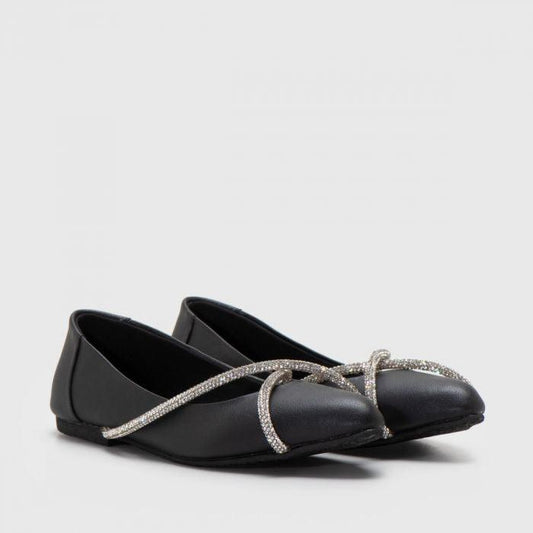 Adorable Projects-Dev Flat shoes 35 / Black Livy Flat Shoes Black
