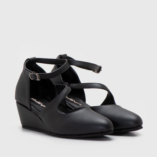 Adorable Projects-Dev Wedges 35 / Black Yamun Wedges Black