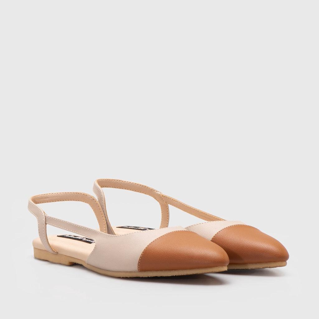 Adorable Projects-Dev Flat shoes 35 / Brown Blanca Flat Shoes