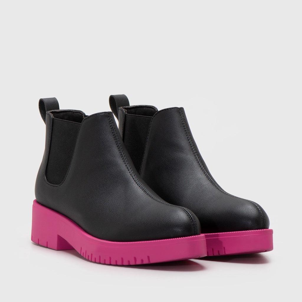 Adorable Projects Boots 35 / Fuchsia Lannister Fuchsia Chelsea Boots
