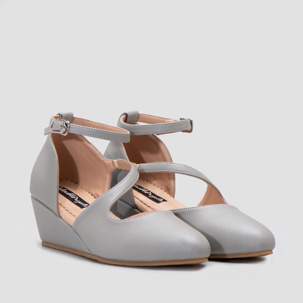 Adorable Projects Official Wedges 35 / Grey Yamun Wedges Light Grey