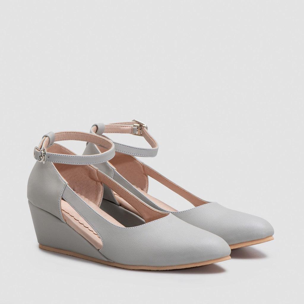 Adorable Projects-Dev Wedges 35 / Light Grey Inerys Mini Wedges Light Grey