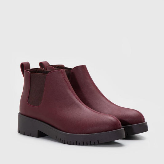 Adorable Projects Boots 35 / Maroon Lannister Maroon Chelsea Boots