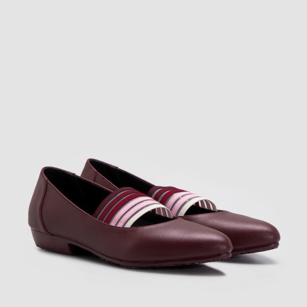 Adorable Projects Official Flat shoes 35 / Maroon Luna Flat Shoes Maroon