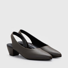 Adorable Projects-Dev Mini Heels 35 / Olive Elysian Mini Heels Olive