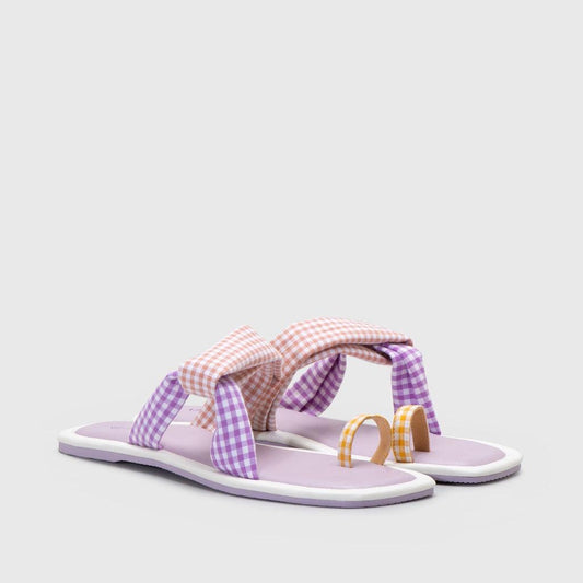 Adorable Projects-Dev Sandals 35 / Purple Fleur Sandals Purple