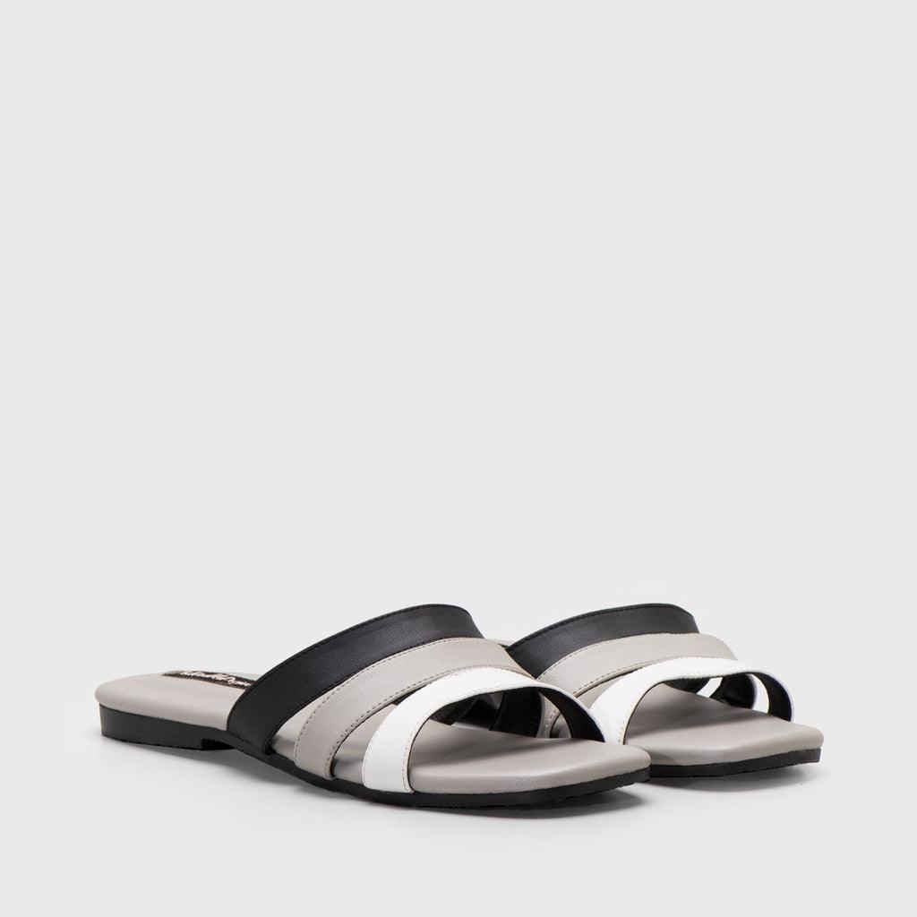 Adorable Projects-Dev Sandals 35 / White Candy Sandals Tritone White