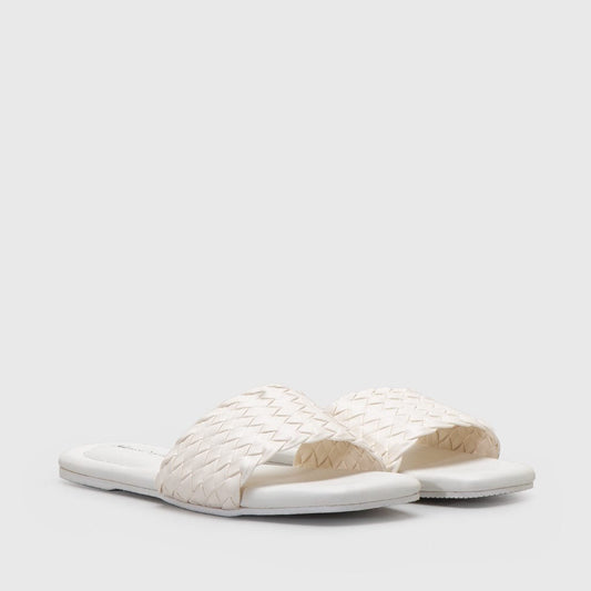 Adorable Projects Official Sandals 35 / White Kartina Sandals White
