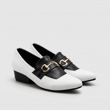 Adorable Projects-Dev Mini Heels 35 / White Zwette Mini Heels White
