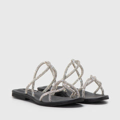 Adorable Projects Sandals 37 / Silver Lucania Sandal Silver