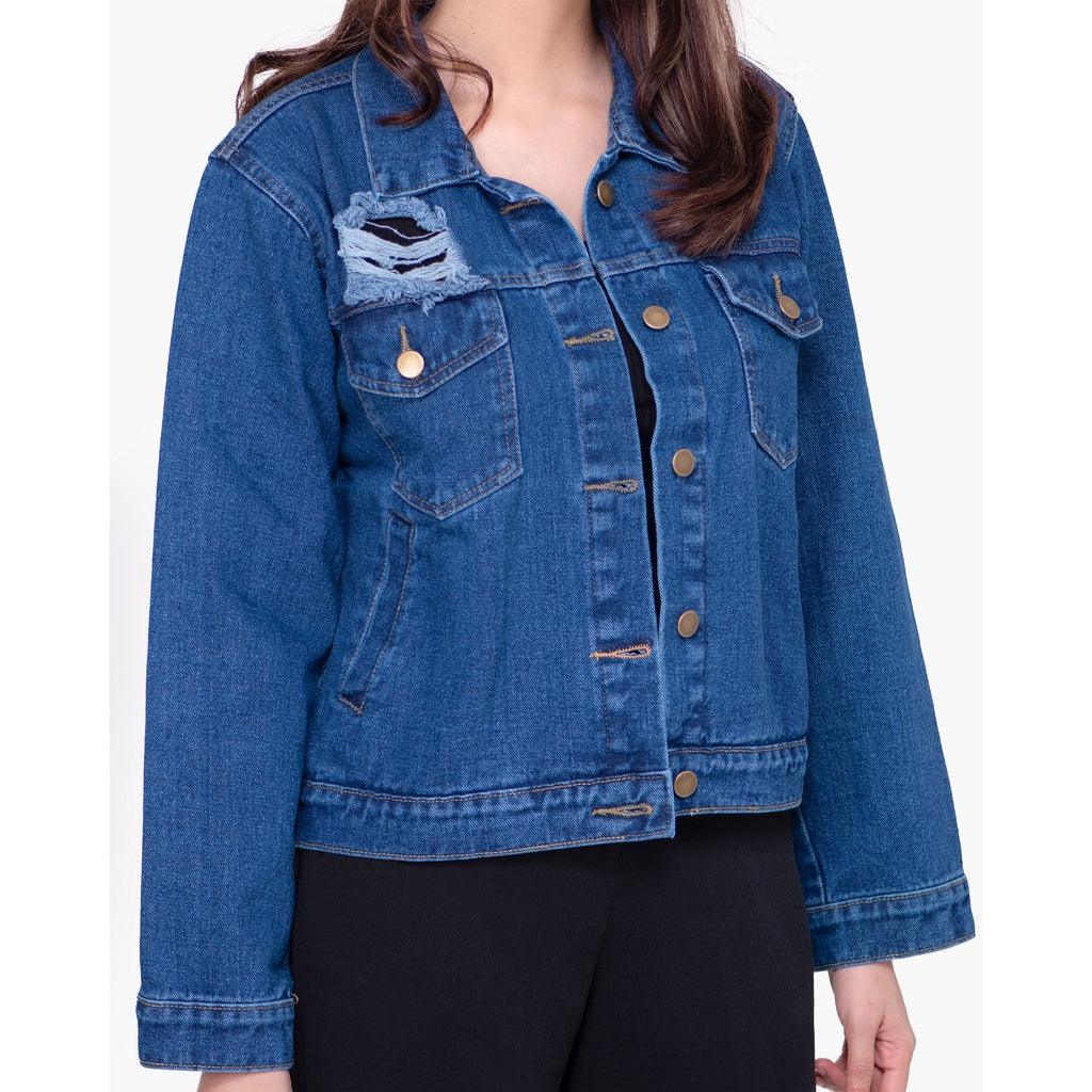 Adorable Projects Outerwear Adena Denim Wash Jacket