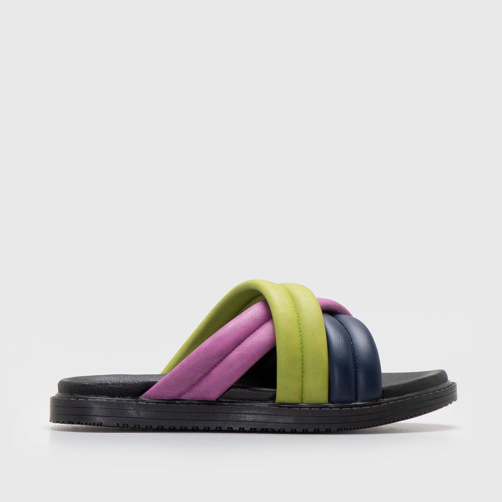 Adorable Projects Sandals Adiani Sandal Colorblock