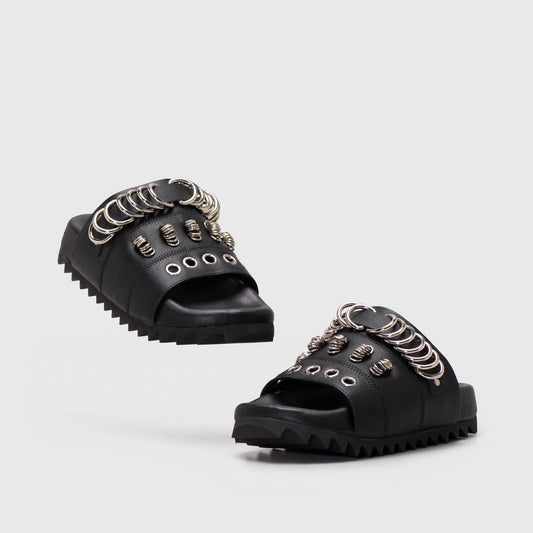 Adorable Projects Official Adorableprojects - Clarence Sandals Black - Sendal Wanita