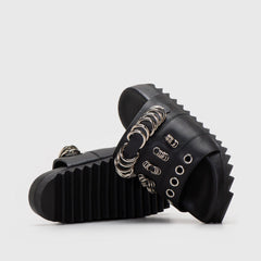 Adorable Projects Official Adorableprojects - Clarence Sandals Black - Sendal Wanita