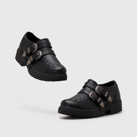 Adorable Projects Official Adorableprojects - Giantari Oxford Black - Sepatu Loafer