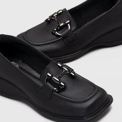 Adorable Projects Official Adorableprojects - Runna Loafer Black - Sepatu Heels