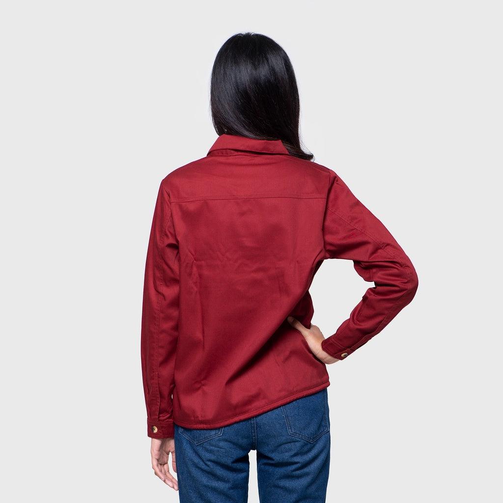 Adorable Projects Outerwear Aemilia Jacket Maroon