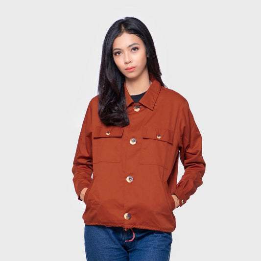 Adorable Projects Outerwear Aemilia Jacket Terracotta
