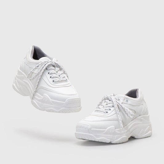 Adorable Projects Official Sneakers Alexa White Sneakers