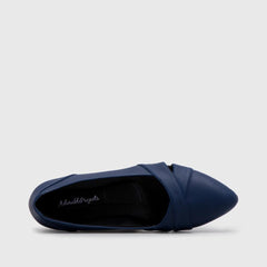 Adorable Projects-Dev Flat shoes Ascot Flat Shoes Navy