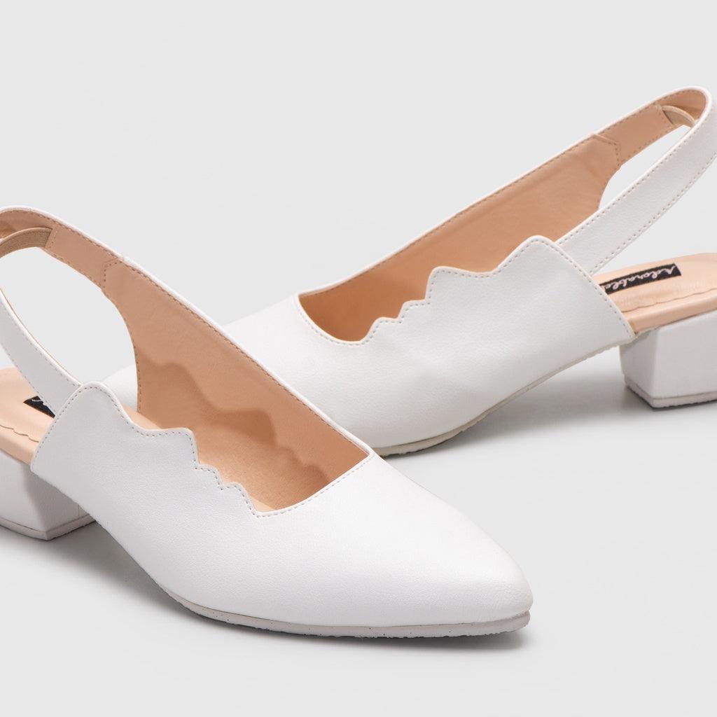 Adorable Projects-Dev Heels Asterface Heels White