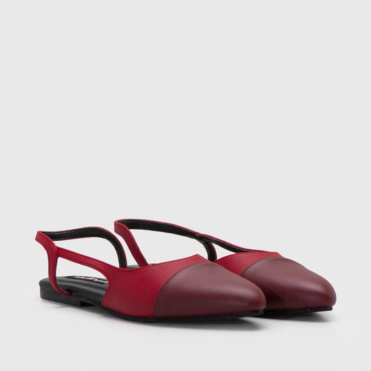 Adorable Projects-Dev Flat shoes Blanca Flat Shoes Red
