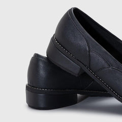 Adorable Projects-Dev Mini Heels Bolivia Loafer Black