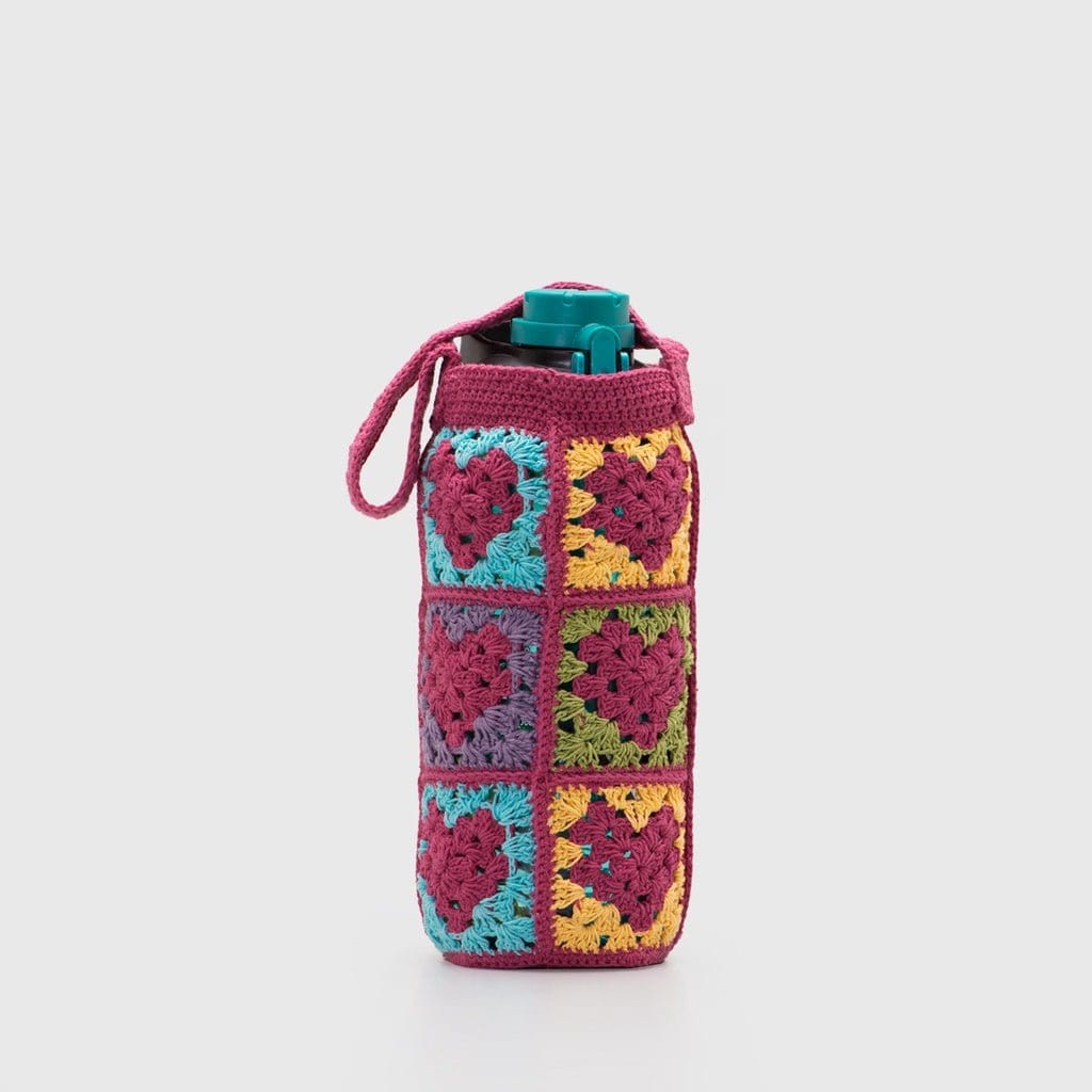Adorable Projects Bottle Bag Cala Knit Bottle Bag Pink