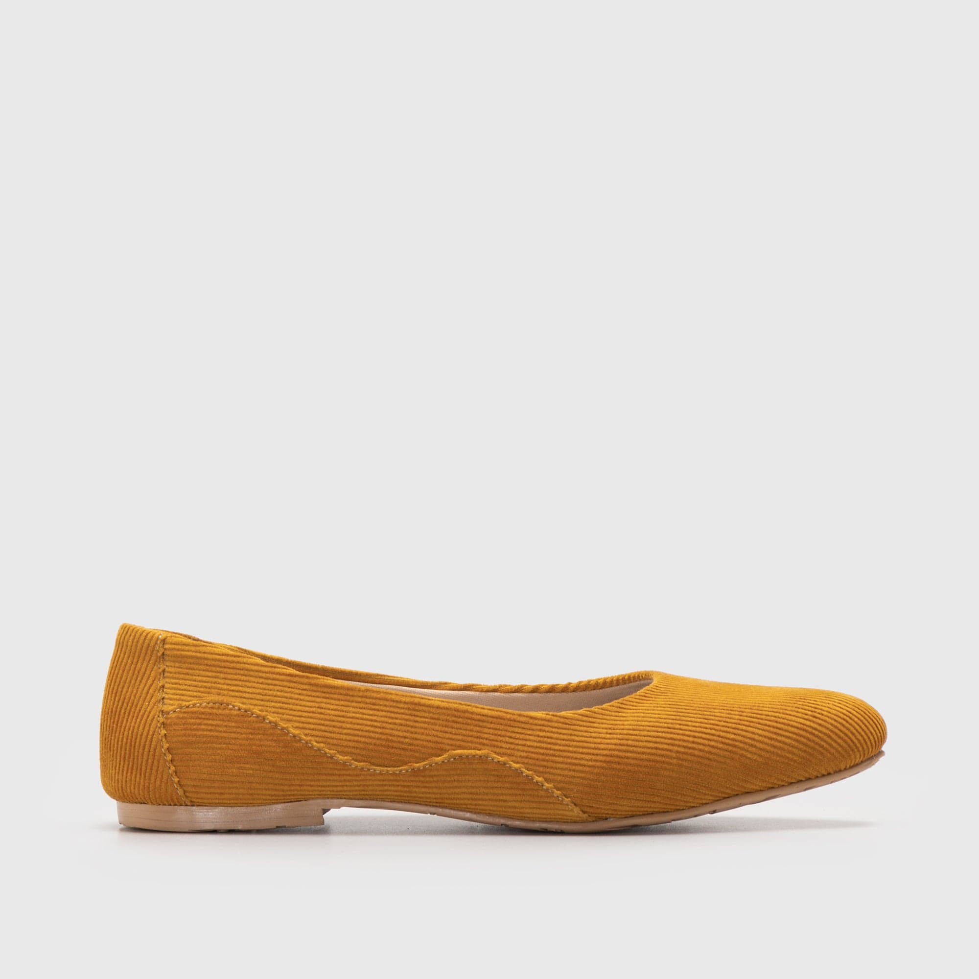 Adorable Projects Official Flat shoes Carson Flat Shoes Mustard