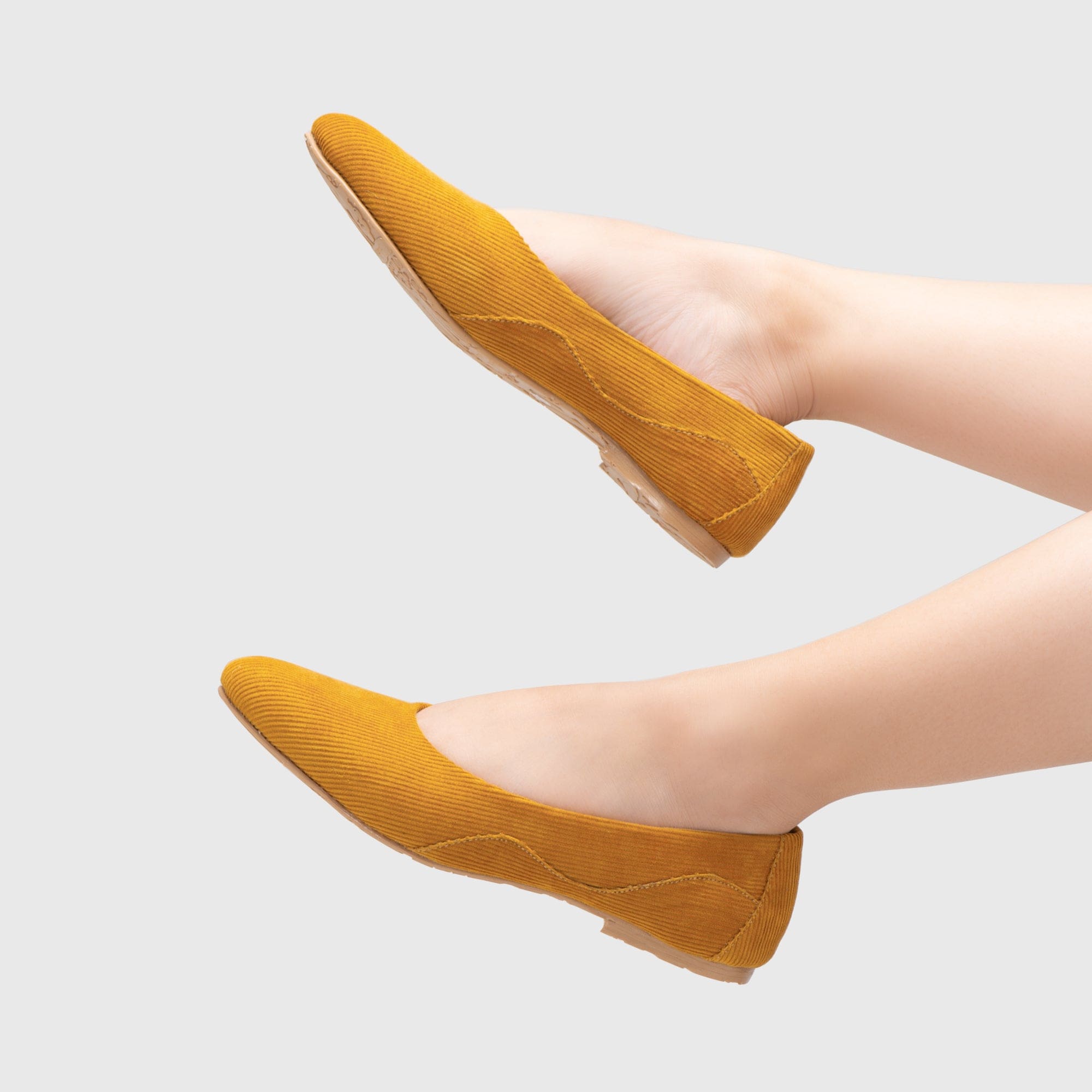 Adorable Projects Official Flat shoes Carson Flat Shoes Mustard