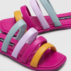Adorable Projects Official Sandals Clara Sandals Fuchsia