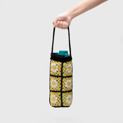 Adorable Projects Bottle Bag Danica Knit Bottle Bag Black