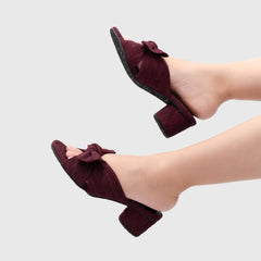 Adorable Projects-Dev Mini Heels Enstoria Mini Heels Maroon