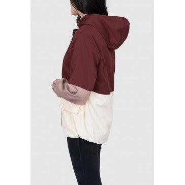Adorable Projects-Dev Outerwear Flauva Bomber Jacket Maroon