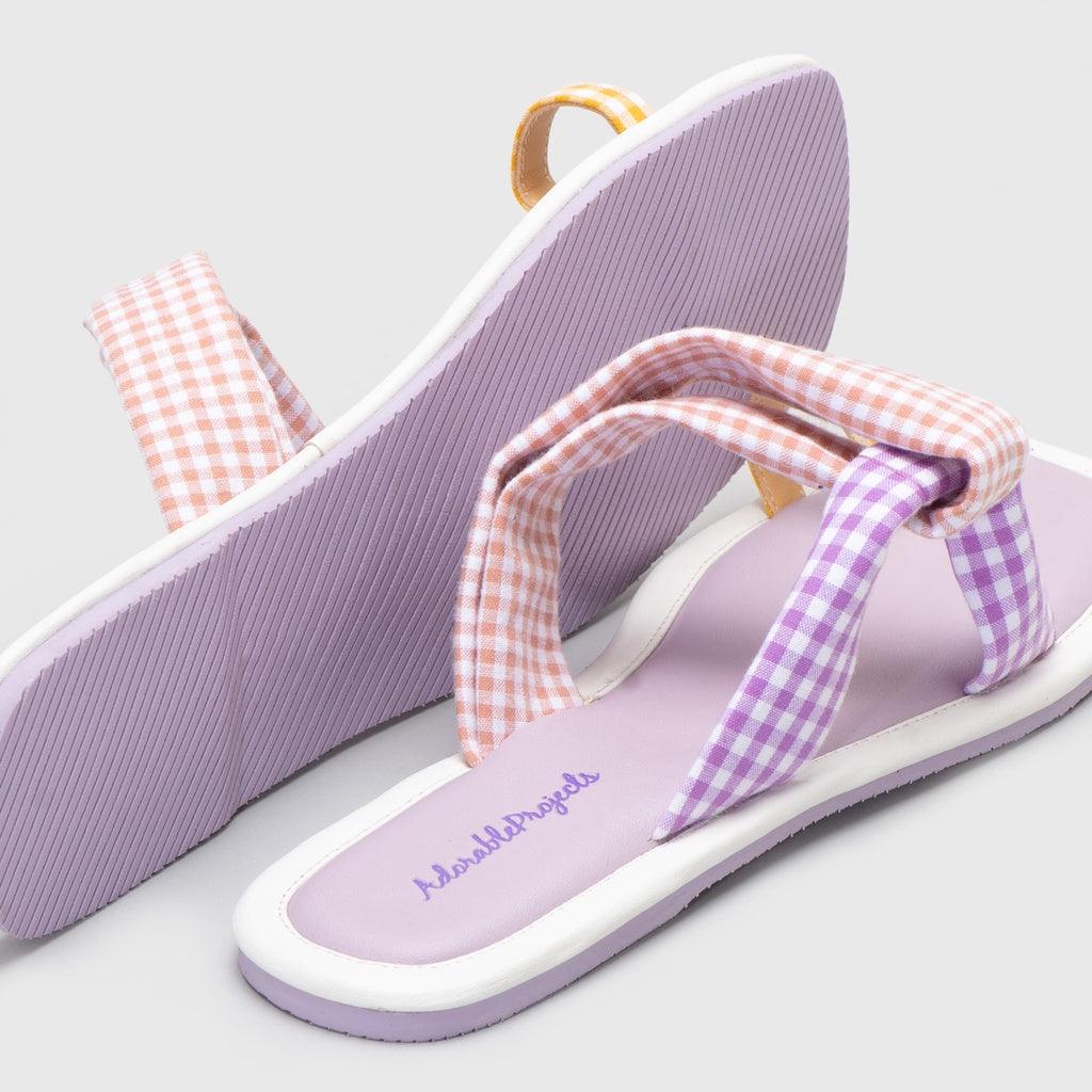 Adorable Projects-Dev Sandals Fleur Sandals Purple