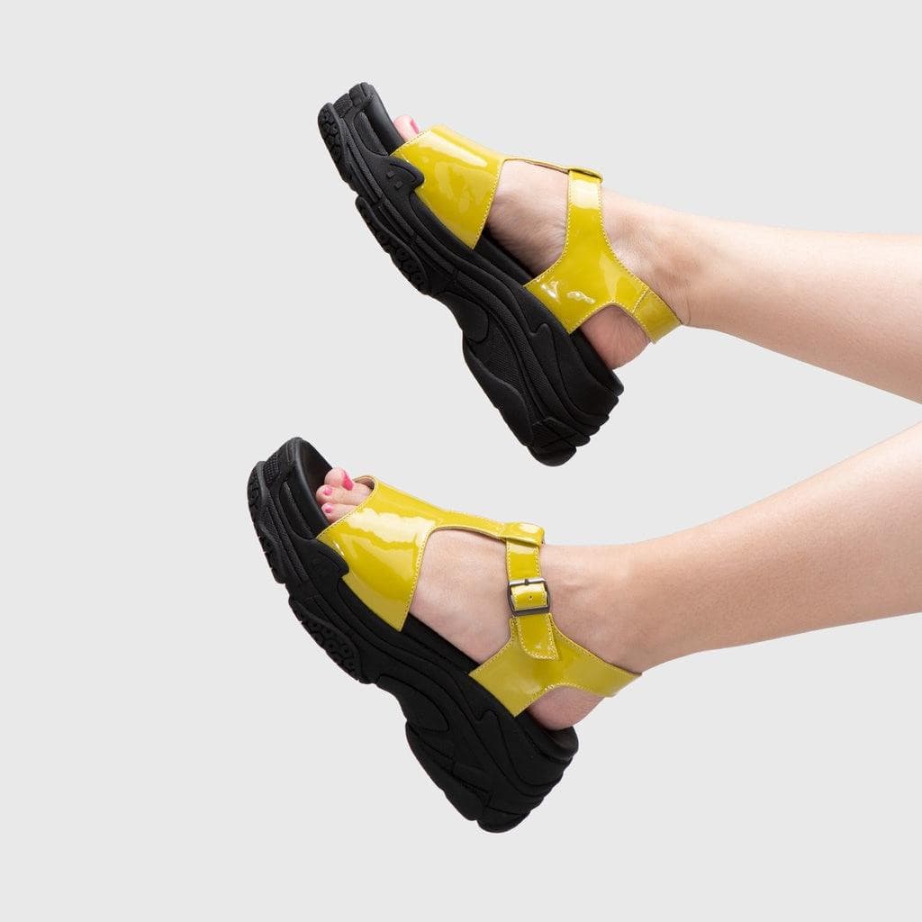 Adorable Projects-Dev Sandals Frisk Sandals Lime