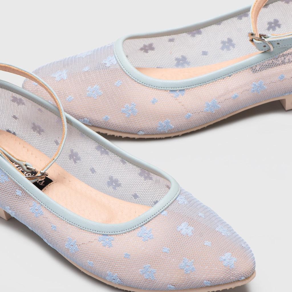 Adorable Projects-Dev Flat shoes Frosty Flat Shoes Blue