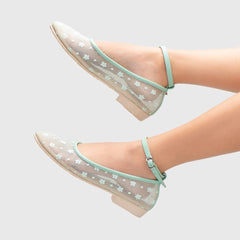 Adorable Projects-Dev Flat shoes Frosty Flat Shoes Mint