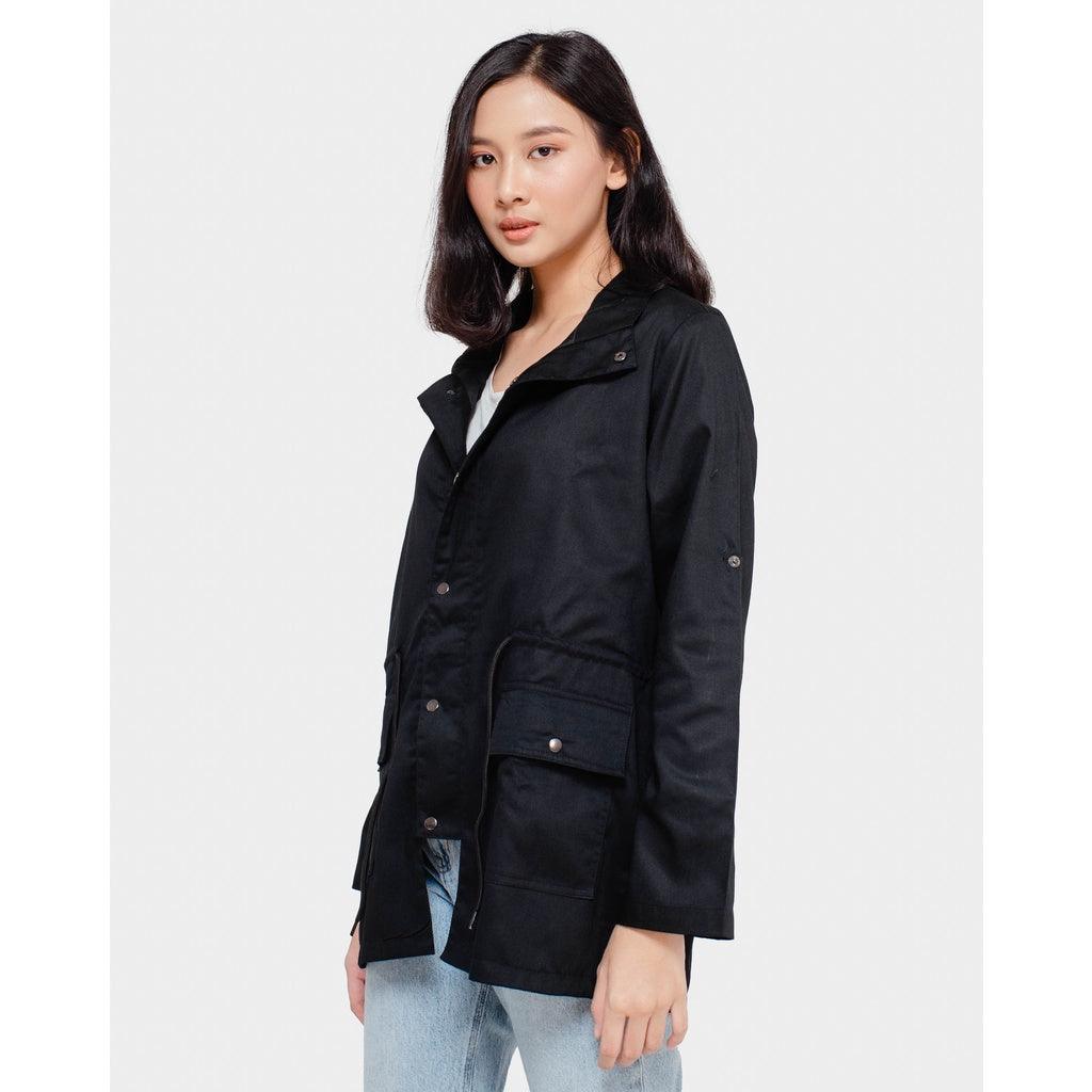 Adorable Projects-Dev Outerwear Graystone Parka Black