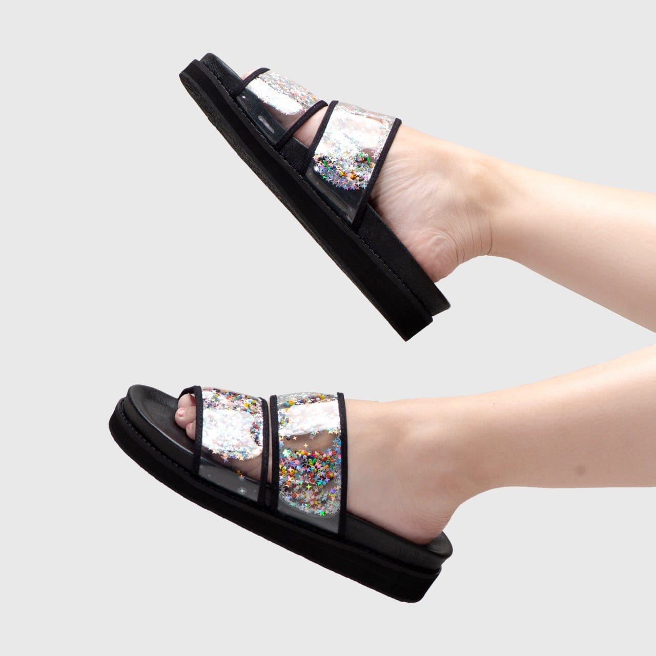 Adorable Projects Official Sandals Jolie Sandals Black