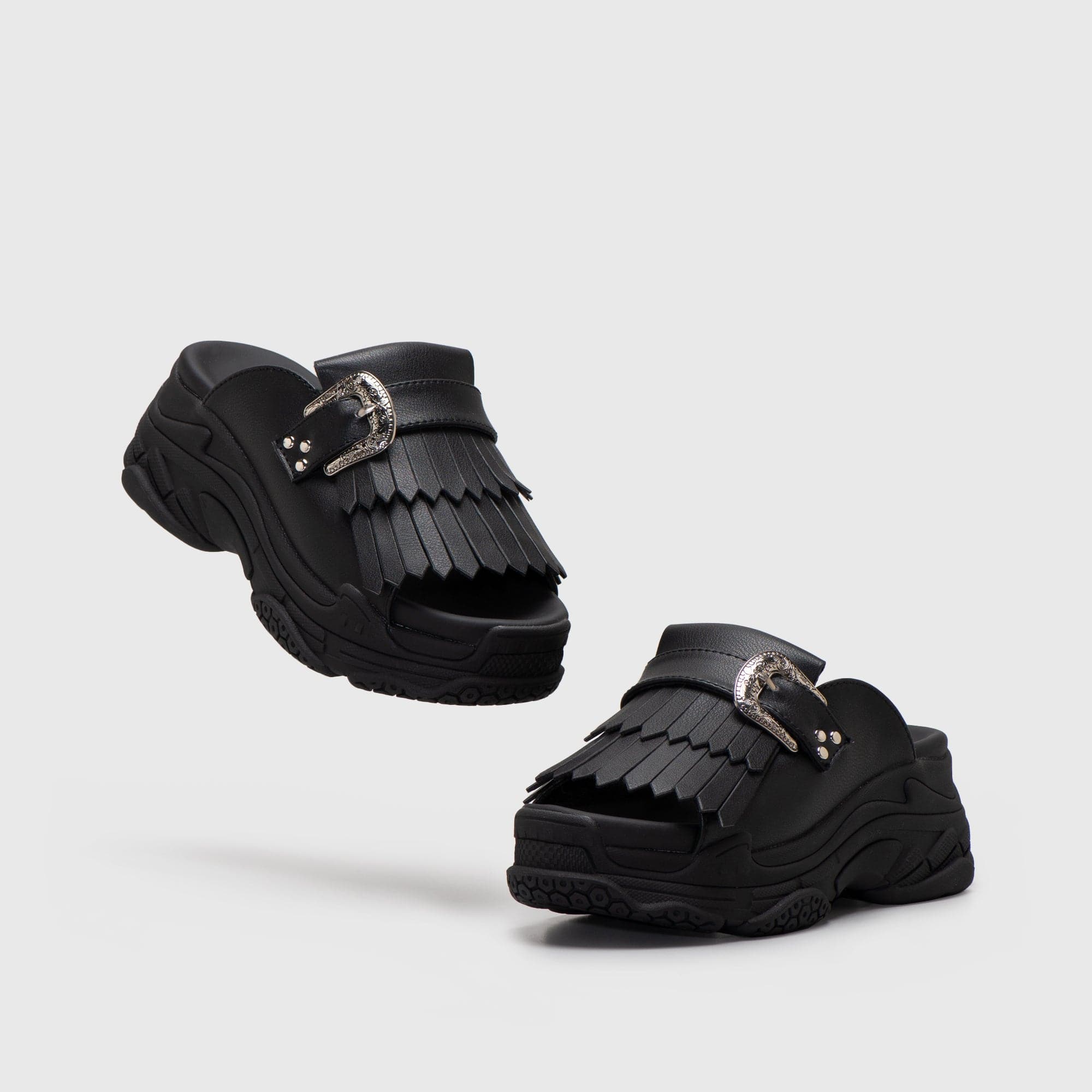 Adorable Projects Official Sandals Kaira Sandals Black