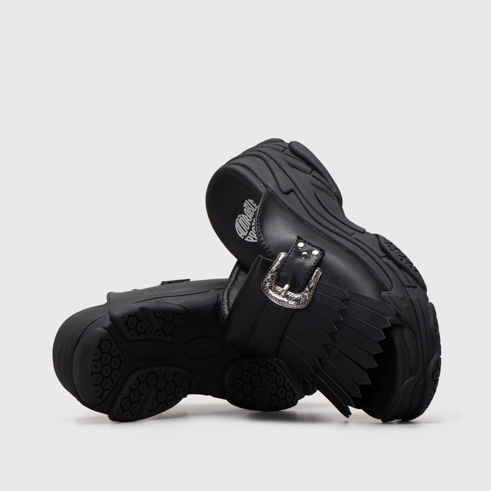 Adorable Projects Official Sandals Kaira Sandals Black