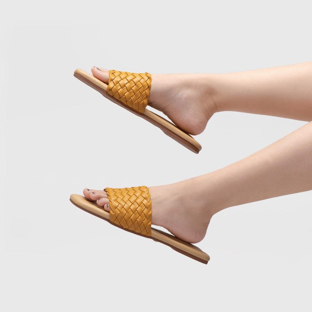 Adorable Projects-Dev Sandals Kartina Sandals Mustard