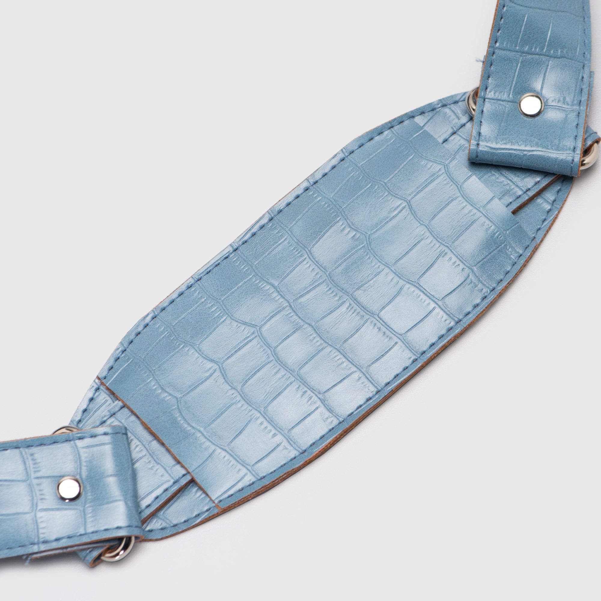 Adorable Projects Official Sling Bag Kimberly Sling Bag Croco Denim